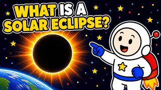 What is a Solar Eclipse 🌘 | Space for Kids | Captain Space