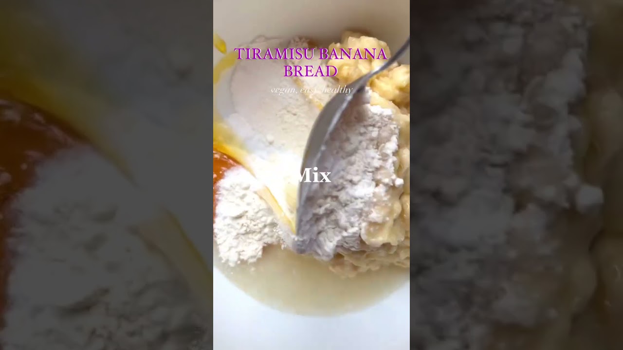 RECIPE BELOW 👇🏽 ⁣☕️ TIRAMISU BANANA BREAD ☕️