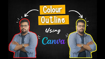 How To Add COLOR BORDER To Image in Canva - Under 3 Mins