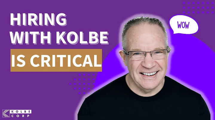 Dan Sullivan: Hiring With Kolbe is Critical
