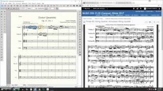 Famous Fun with Finale! #2 String Quartet tutorial 2 of 2 Net Worth
