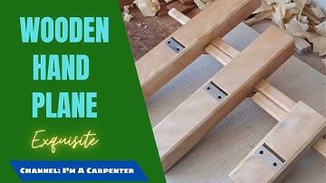 Build A Wooden Hand Plane