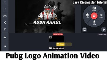 Make Pubg Logo Animation Video in Kinemaster|Easy Tutorial|Editing Point