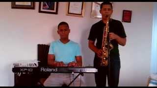 Cara a Cara instrumental saxofón y piano chords