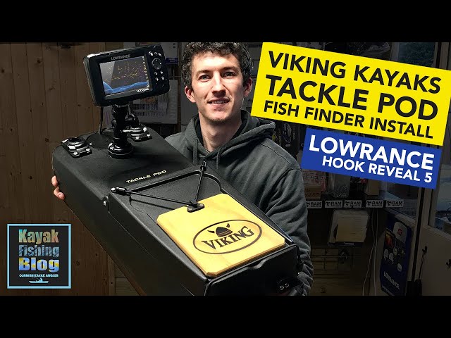 Installing a Fish Finder to the Viking Kayaks Tackle Pod