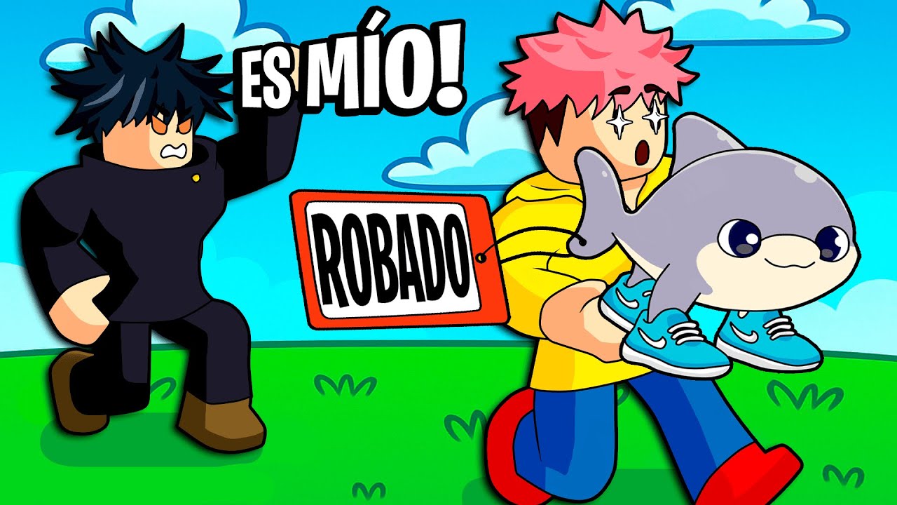 ¡MEGUMI y YUTA le ENSEÑAN a ITADORI a ROBAR BRAINROTS en ROBLOX!