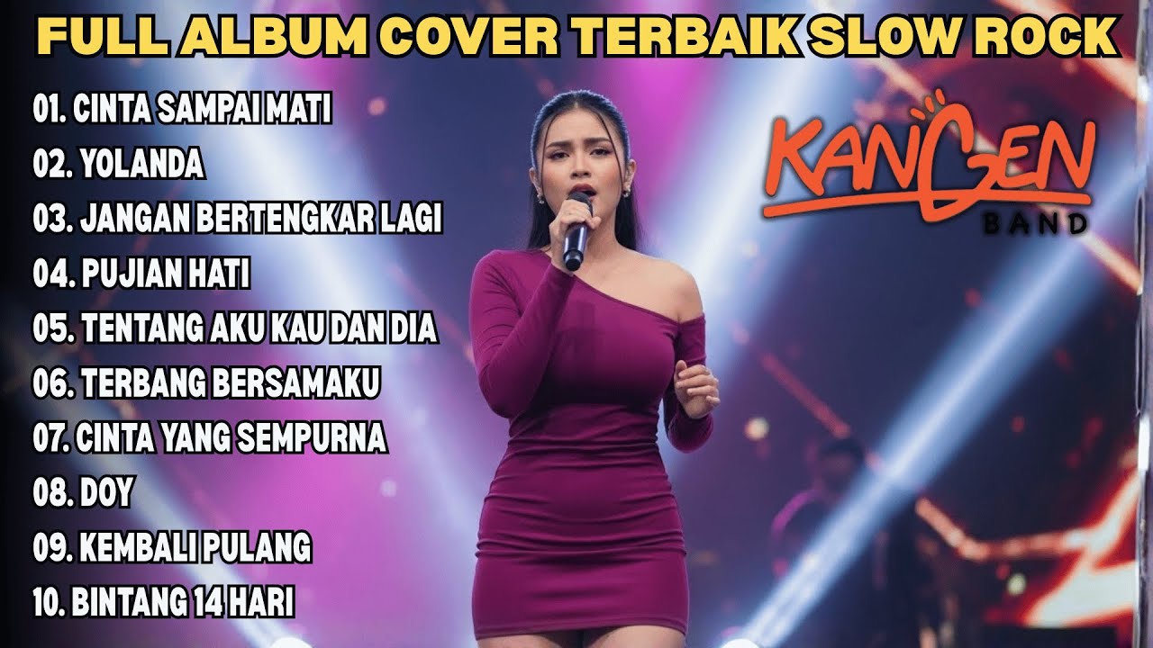 Top 10 Lagu Kangen Band Cover Slow Rock  FULL ALBUM Terbaik Paling Enak di Dengar