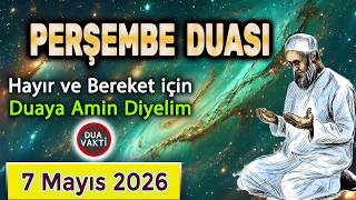 Perşembe Özel Duasi Dua Vakti