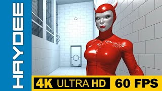 Red Devil as Haydee, Tutorial Speedrun (1m 55s), 4K UHD 60FPS Red Devil as Haydee, Tutorial Speedrun (1m 55s), 4K UHD 60FPS