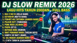 Dj Slow Remix  Bass Terbaru 2026  Dj Cdanuran Lagu Pop Indonesia Paling Enak Didengar