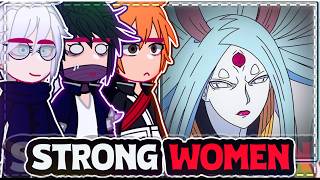 ||Fandoms reacting to STRONGER WOMEN|| \\🇧🇷/🇺🇲// ◆Bielly - Inagaki◆