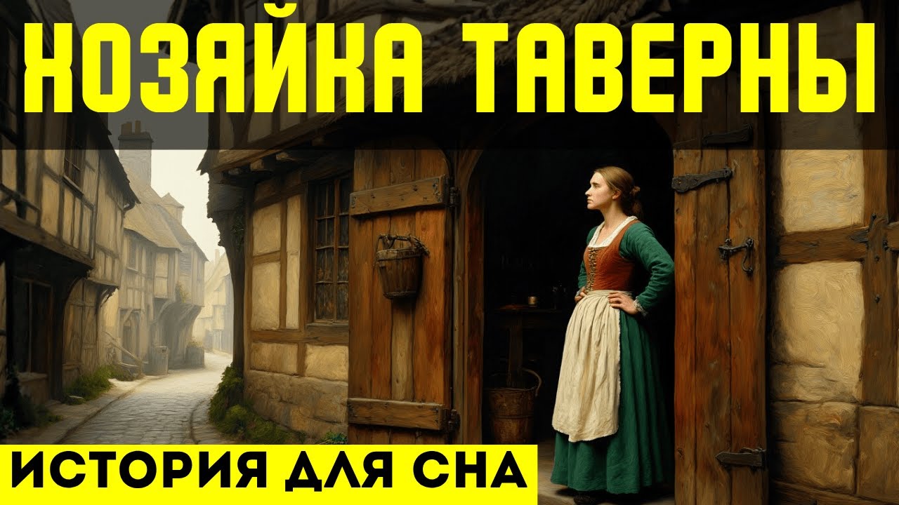 Средневековая таверна🌙история для сна💤 : женщина, которая изменила средневековый город