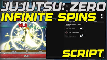 [🔥BEST] Jujutsu: Zero Script Gui Infinite Spins, Kill Aura, Auto Roll - Roblox 2025