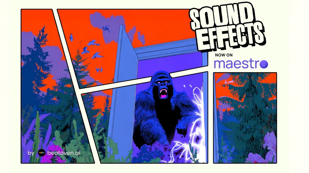 maestro Sound Effects now live on beatoven.ai!