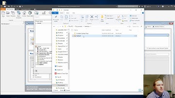 Creating a Project Folder in Autodesk Inventor Part 1