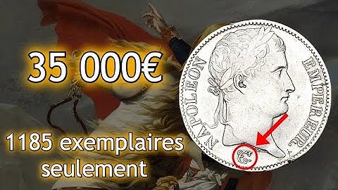 Les Pièces de Monnaie de NAPOLÉON Ier les plus CHÈRES et les plus RARES !!!