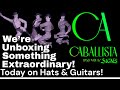 Hats  guitars is unboxing something very special this is so cool i had to share this with you