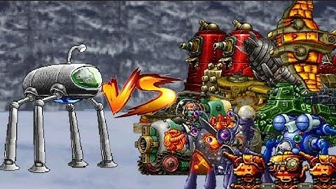 Metal slug attack - Mars Mecha Elite vs top boss unites (MSA)