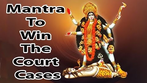 Powerful Mantra To Win The Court Cases l Shree Maa Kali Mantra l श्री माँ काली मंत्र