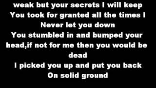 3 Doors Down - Kryptonite (lyrics)