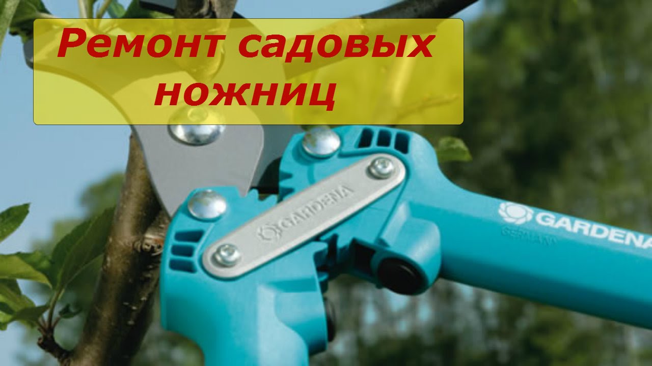 Применение ленты из пластиковой бутылки. Чиним садовые ножницы - YouTube