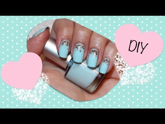 DIY Tiffany Blue Nail Polish (Mixing Colors) - YouTube