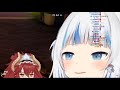 Zen Reacts to Gura Being YABAI for 8 Minutes by Rizulix | Zentreya