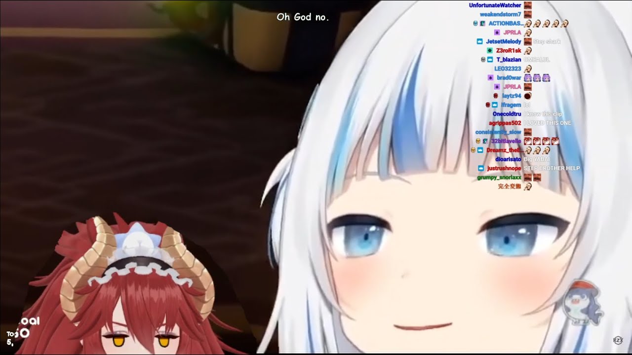 Zen Reacts to Gura Being YABAI for 8 Minutes by Rizulix | Zentreya