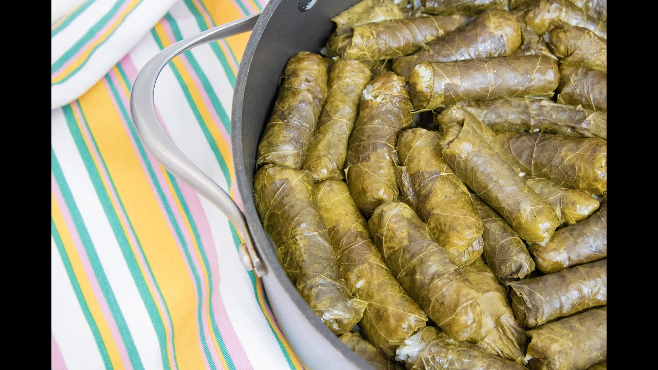 עלי גפן ממולאים באורז