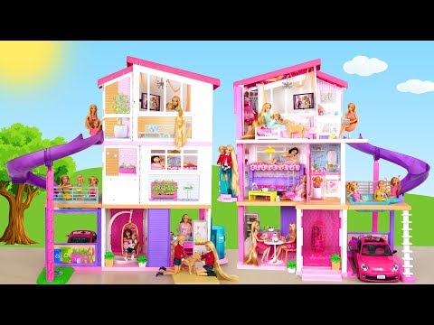 Rumah barbie biasanya sangat disukai anak-anak perempuan, menyenangkan bisa bermain rumah barbie seb. 