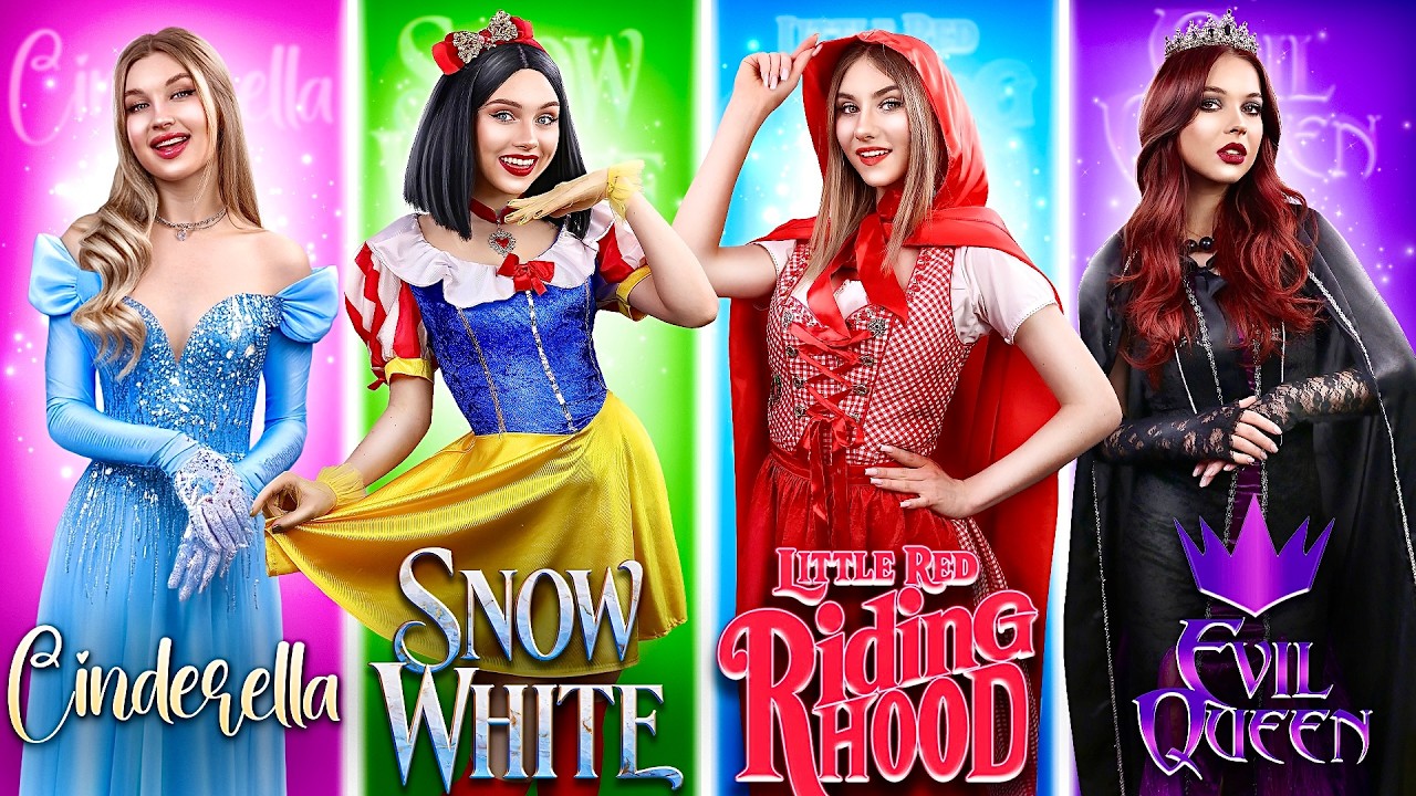 Túlélni minden mesét 24 óra alatt! Hófehérke, Piroska és Hamupipőke a valóságban