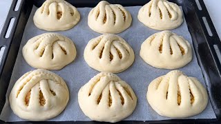 Just add apples to the dough. As soft as cloud. Simple and delicious 4 Apple Bun Recipes