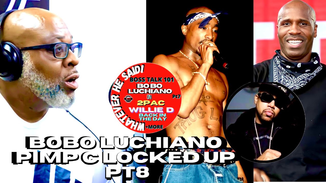 Bobo Luchiano on Pimp C Favorite Rappers 2Pac Willie D and Run from Run-DMC How we did it! (Part 8)