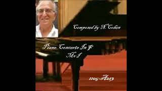 Piano Concerto In F 1105 A013   N.Cohen Composing