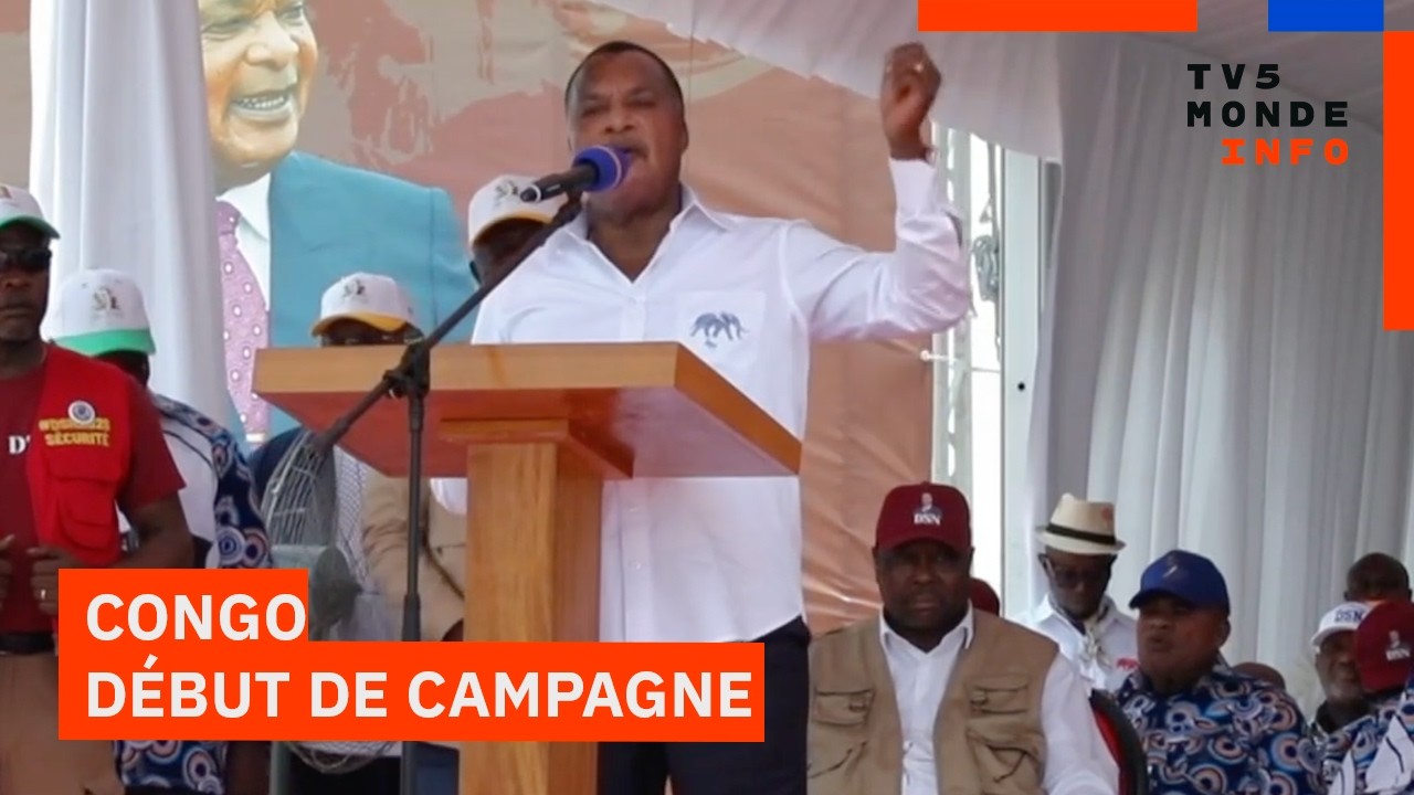 Congo : Coup d'envoi de la campagne présidentielle