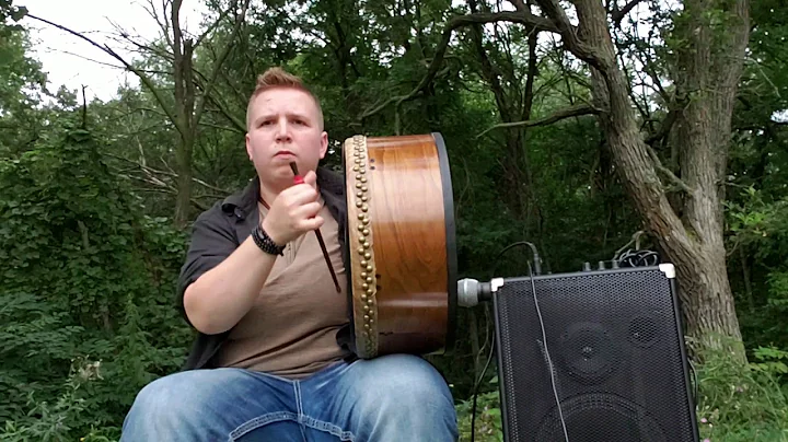 Bodhran Solo And Cover to an Eileen Ivers Fiddle Tune. Cover By Sally Avant