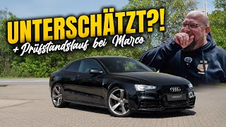 Viel zu Günstig am Markt? Jetzt kaufen? Audi RS5 DrehzahlMonster mit 8250‍ auf der Rolle! @Halle77