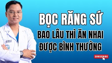 Bọc răng sứ bao lâu thì ăn được bình thường |Dr Cường Offical #drcuong #shorts