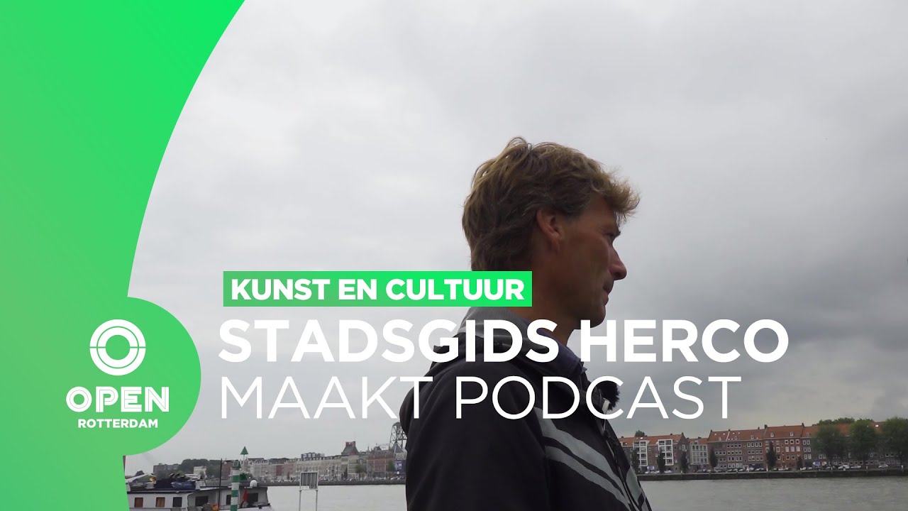 Stadsgids Herco Kruik brengt podcast serie uit over Rotterdamse iconen | KUNST EN CULTUUR