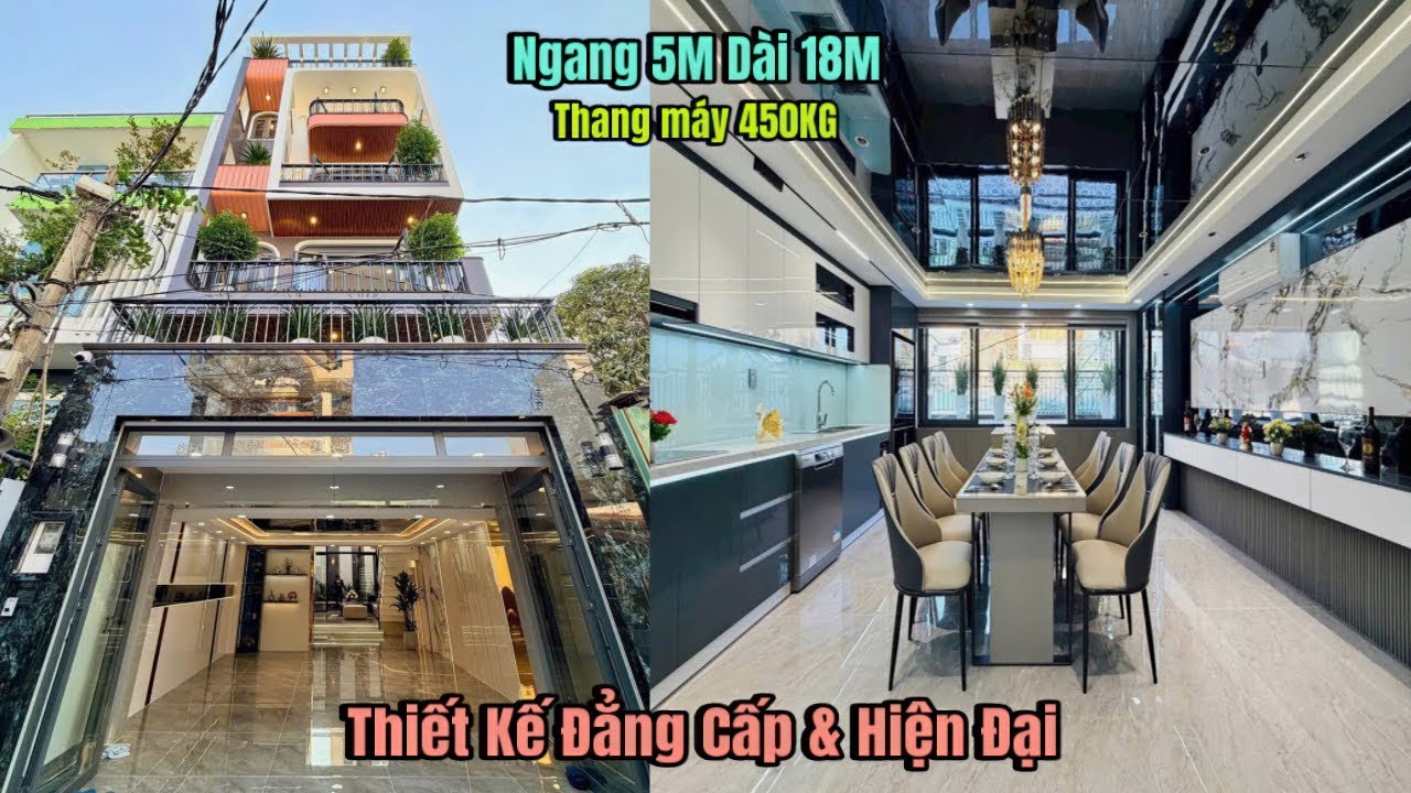 Bán Siêu Phẩm Nhà Phố có Thang Máy Thiết Kế Hiện Đại Đường Lê Đức Thọ - Phường 14 - Quận Gò Vấp 
