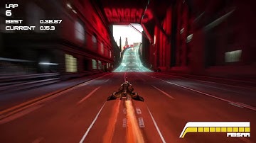 WipEout 2048 Downtown C Class Speed Lap 38.42 PS4