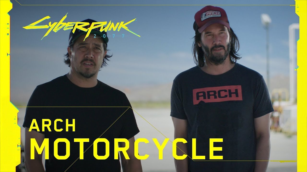 Cyberpunk 2077 Behind The Scenes Arch Motorcycle With Keanu Reeves And Gard Hollinger Youtube