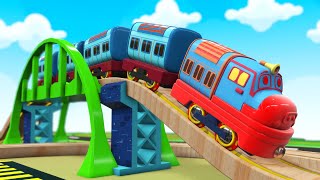 Cartoon Train  - train cartoon for KIDS - CHU CHU TRAIN - Toy Train videos