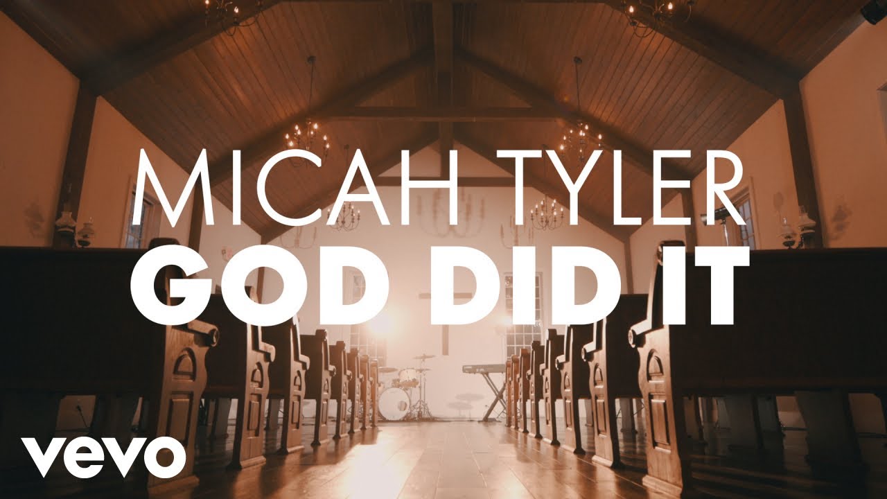 Micah Tyler - God Did It (Official Lyric Video) Micah Tyler - God Did It (Official Lyric Video)