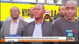 Nyangoso SDA celebrates excellent performance in the KJSEA results released yesterday by CS Ogamba.