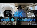 How to install Reolink Security Cameras Outside