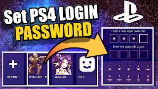 How To Add A Login Password To Your Ps4 Account 100 Secure Ps4 Login Youtube