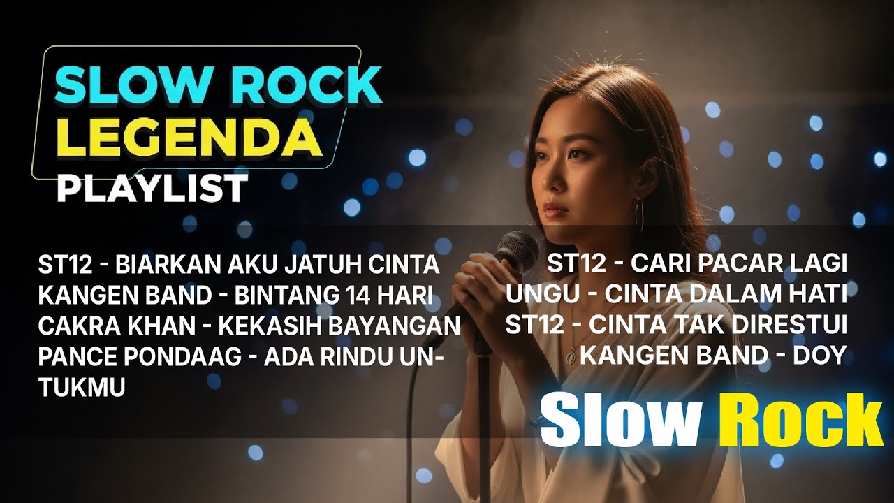 NOSTALGIA PARAH! 🎤 Top Playlist Slow Rock Legenda - Kompilasi Lagu Pilihan Paling Enak Didengar 🎧🔥