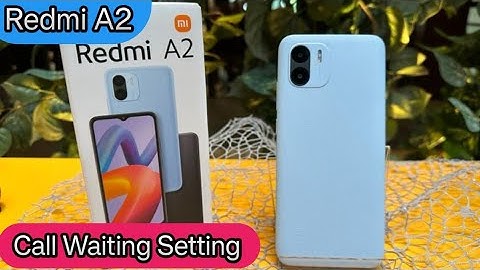 How To Call Waiting Redmi A2,Redmi A2,Mein Call Waiting Setting Kaise Karen,Call Waiting Problem Sol