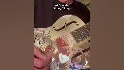 Hi from the Shiney Things … National Resophonic￼ Dobro Slide Guitar Open D Dale Anderson